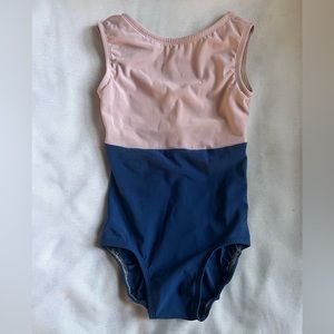 Luckyleo leotard size xs. Color block leotard like new.